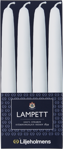 Lampettljus vit