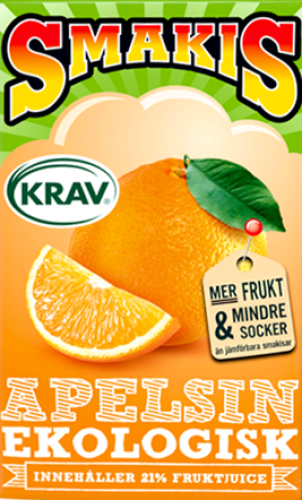 Apelsindryck KRAV