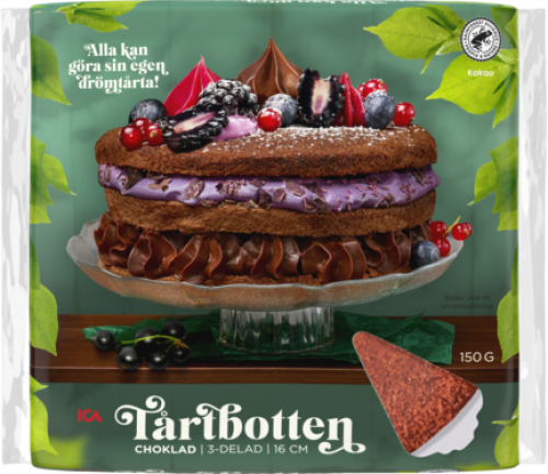 Chokladtårtbotten