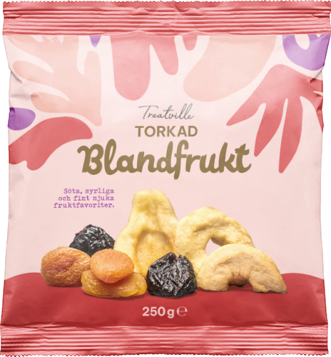 Torkad blandfrukt