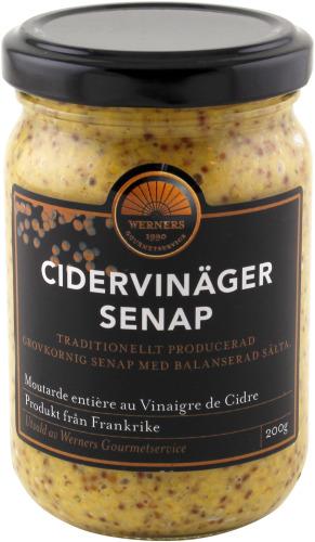 Cidervinäger senap