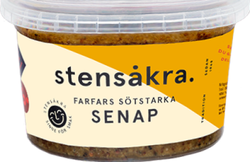 Senap sötstark