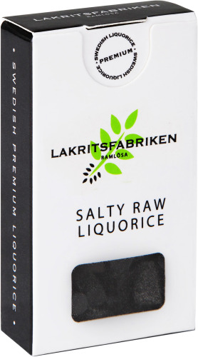Salty raw liquorice