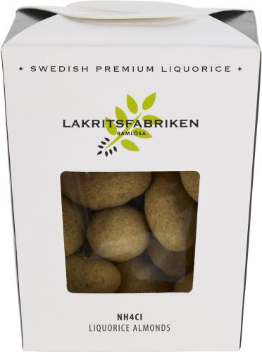Liquorice almonds