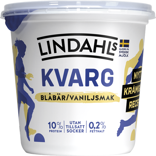 Kvarg Blåbär/Vanil