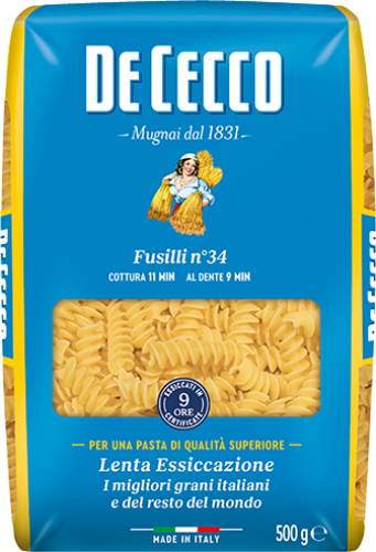 Pasta Fusilli durumvete